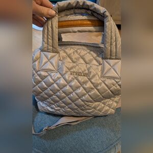 MZ Wallace Quilted Tan Women's Bag